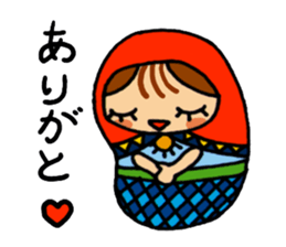 MATORI of Matryoshka sticker #3156205