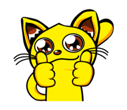 Cute "the world of cat Marron", sticker #3156646