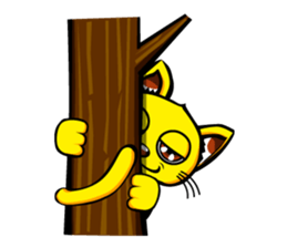 Cute "the world of cat Marron", sticker #3156647