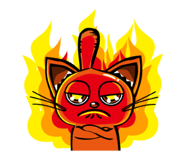 Cute "the world of cat Marron", sticker #3156651