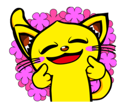 Cute "the world of cat Marron", sticker #3156660