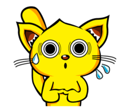 Cute "the world of cat Marron", sticker #3156665