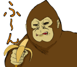 gorillas sticker sticker #3156688