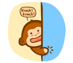 Monmon the Monkey sticker #3156844