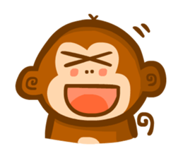 Monmon the Monkey sticker #3156845