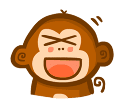 Monmon the Monkey sticker #3156845