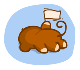 Monmon the Monkey sticker #3156847