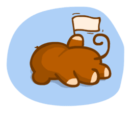 Monmon the Monkey sticker #3156847