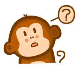 Monmon the Monkey sticker #3156849