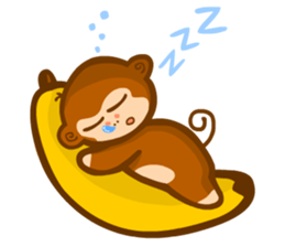 Monmon the Monkey sticker #3156852
