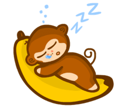 Monmon the Monkey sticker #3156852