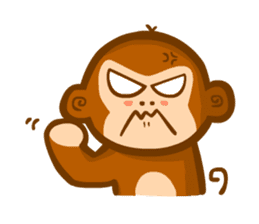 Monmon the Monkey sticker #3156855