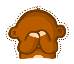 Monmon the Monkey sticker #3156856