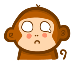 Monmon the Monkey sticker #3156858