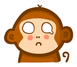 Monmon the Monkey sticker #3156858