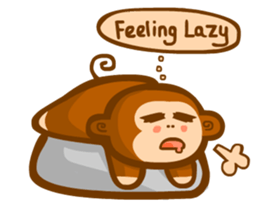 Monmon the Monkey sticker #3156860
