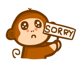 Monmon the Monkey sticker #3156861