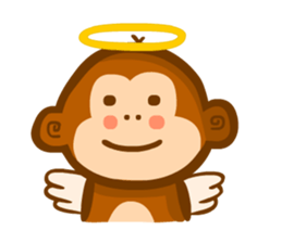 Monmon the Monkey sticker #3156863