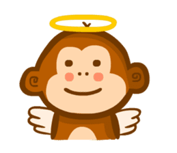 Monmon the Monkey sticker #3156863