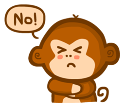Monmon the Monkey sticker #3156865