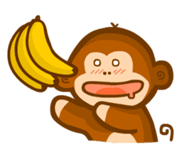 Monmon the Monkey sticker #3156867