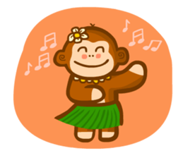 Monmon the Monkey sticker #3156880