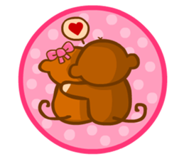 Monmon the Monkey sticker #3156881