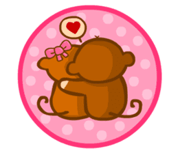 Monmon the Monkey sticker #3156881