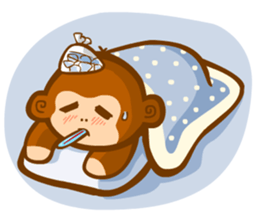 Monmon the Monkey sticker #3156882