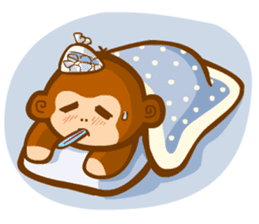 Monmon the Monkey sticker #3156882