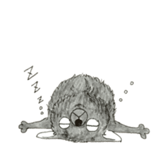 Blak Pomeranian Kokkun sticker #3157043