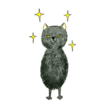 Blak Pomeranian Kokkun sticker #3157069