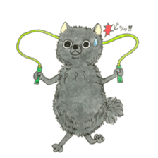 Blak Pomeranian Kokkun sticker #3157080