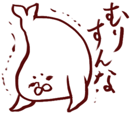 earless seals sticker #3158061