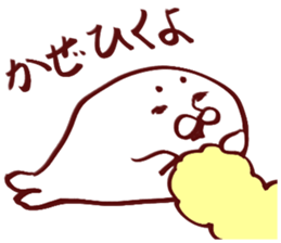 earless seals sticker #3158072