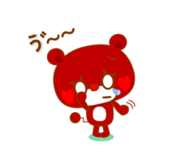 Reaction bear sticker #3158265