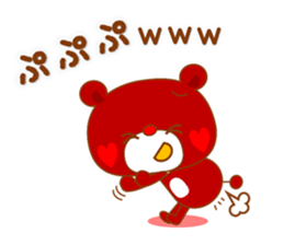 Reaction bear sticker #3158271