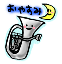 Brassband instruments with Japanese MSG sticker #3158444