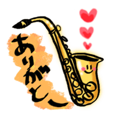 Brassband instruments with Japanese MSG sticker #3158448