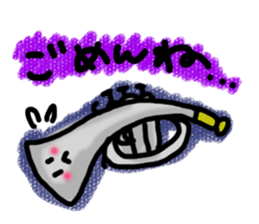 Brassband instruments with Japanese MSG sticker #3158477