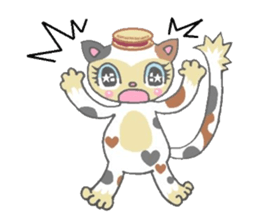 Cute Colorful animal Sticker sticker #3158815