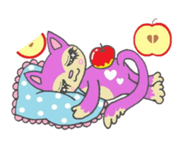 Cute Colorful animal Sticker sticker #3158819