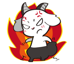 Blackpants Goat sticker #3159411