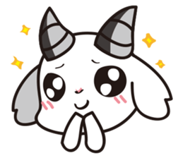 Blackpants Goat sticker #3159433