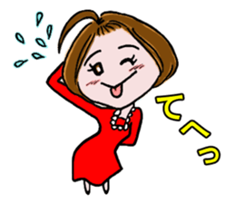 Clown YAMA & Opera Singer MARI sticker #3160037