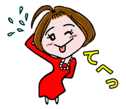 Clown YAMA & Opera Singer MARI sticker #3160037