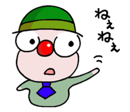 Clown YAMA & Opera Singer MARI sticker #3160038