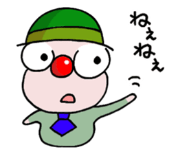 Clown YAMA & Opera Singer MARI sticker #3160038