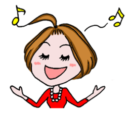 Clown YAMA & Opera Singer MARI sticker #3160039