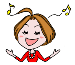 Clown YAMA & Opera Singer MARI sticker #3160039